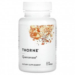 Thorne Research, Quercenase, 60 капсул