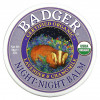 Badger Company, Organic, бальзам 'ночь-ночь', лаванда и ромашка, 2 унции (56 г)