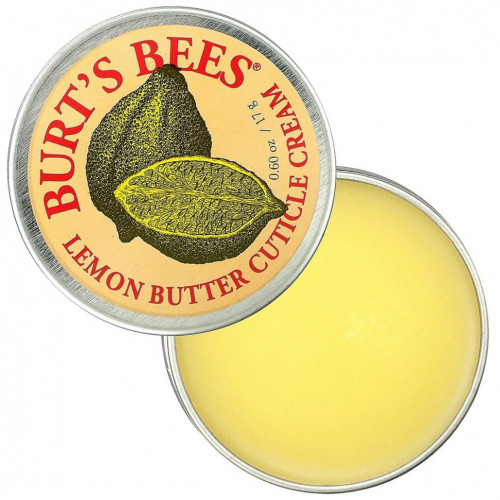 Burt's Bees, Крем для кутикулы с лимонным маслом, 17 г (0,60 унции)