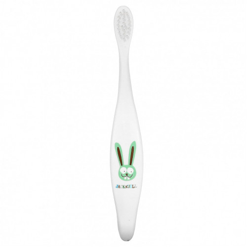 Jack n' Jill, Bio Toothbrush, экстра мягкая, Bunny, 1 зубная щетка