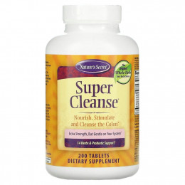 Nature's Secret, Super Cleanse, 200 таблеток