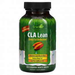 Irwin Naturals, C.L.A. Lean, Body Fat Reduction, 80 мягких желатиновых капсул с жидкостью