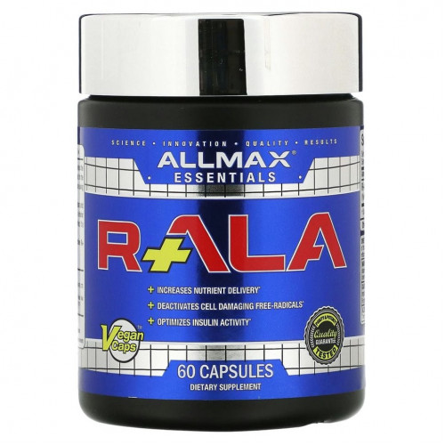 ALLMAX Nutrition, R+ALA, 60 капсул