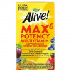 Nature's Way, Alive! Max6 Potency, мультивитамины, 90 капсул