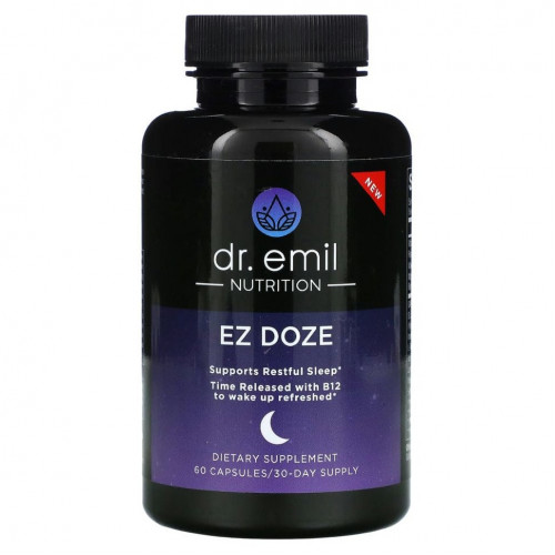 Dr Emil Nutrition, EZ DOZE`` 60 капсул