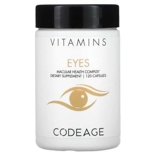 Codeage, Eyes Vitamin, комплекс для здоровья макулы, 120 капсул