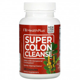 Health Plus, Super Colon Cleanse, 120 капсул