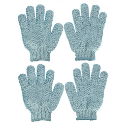 Beauty By Earth, Exfoliating Gloves, Heavy Exfoliation, 2 Pairs