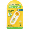 Neosporin, + Обезболивающее средство Neo To Go!, Антисептический обезболивающий спрей для оказания первой помощи, 7,7 мл