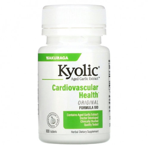 Kyolic, Aged Garlic Extract, Formula 100, 100 Tablets