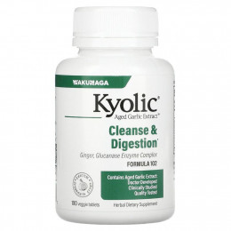 Kyolic, Kyolic Formula 102, Candida Cleanse & Digestion, 100 Vegetarian Tablets