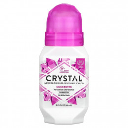 Crystal Body Deodorant, минеральный шариковый дезодорант, без запаха, 66 мл (2,25 жидк. унции)