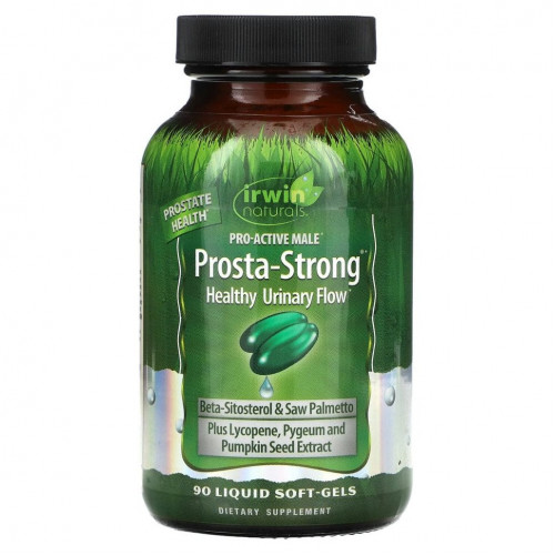 Irwin Naturals, Prosta-Strong, 90 желатиновых капсул