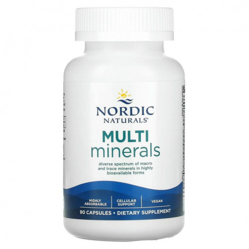 Nordic Naturals, Multi Minerals, 90 капсул