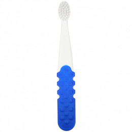 RADIUS, Totz Plus Brush, 3+ Years, Extra Soft, White / Blue, 1 зубная щетка