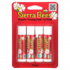 Sierra Bees, органические бальзамы для губ, гранат, 4 штуки по 4,25 г (0,15 унции)