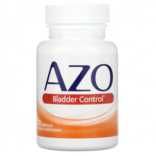 Azo, Bladder Control с Go-Less, 72 капсулы