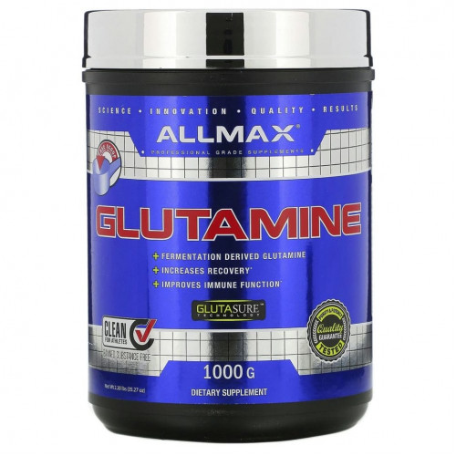 ALLMAX Nutrition, Глютамин, 1000 г (2,20 фунта)