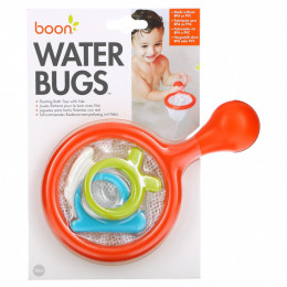 Boon, Water Bugs, Floating Bath Toys with Net, 10 + Months