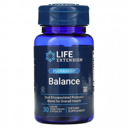 Life Extension, FLORASSIST Balance, 30 жидких вегетарианских капсул