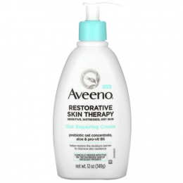 Aveeno, Restorative Skin Therapy, восстанавливающий крем с овсом, 340 г (12 унций)