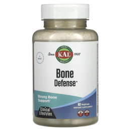 KAL, Bone Defense, защита костей, 90 вегетарианских капсул