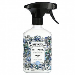 Poo-Pourri, Home-Pourri, Air + Fabric, универсальное средство для устранения запаха, свежий воздух, 325 мл (11 жидк. Унций)