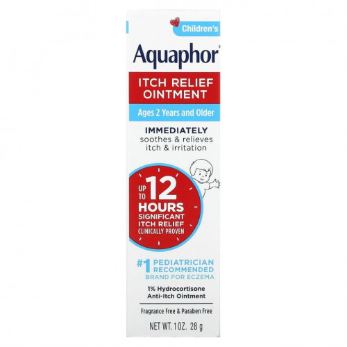 Aquaphor, Детская мазь от зуда, для детей от 2 лет, 28 г (1 унция)