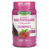 Nature's Truth, Multivitmain + Collagen для женщин, натуральная ягодная смесь, 70 жевательных таблеток