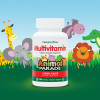 NaturesPlus, Source of Life, Animal Parade, жевательные мультивитамины и минералы для детей, со вкусом вишни, 180 таблеток в форме животных