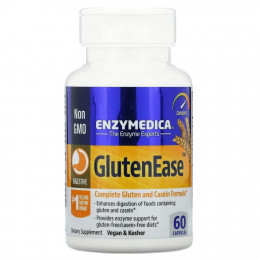 Enzymedica, GlutenEase, 60 капсул