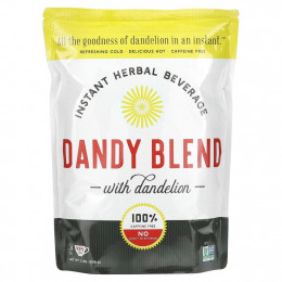 Dandy Blend, растворимый травяной напиток с одуванчиком, без кофеина, 908 г (2 фунта)