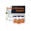 NOW Foods, Brain Attention, натуральный шоколадный вкус, 60 жевательных таблеток