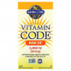 Garden of Life, Vitamin Code, RAW D3, 50 мкг (2000 МЕ), 120 вегетарианских капсул