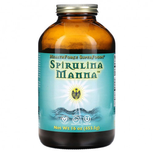 HealthForce Superfoods, Spirulina Manna, 453,5 г (16 унций)