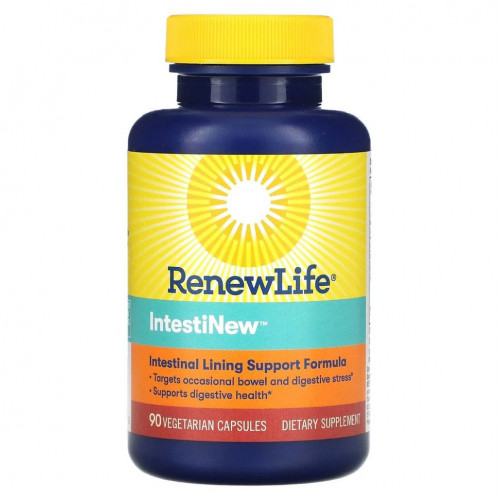 Renew Life, IntestiNew, 90 растительных капсул