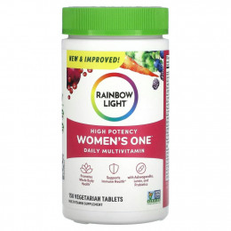 Rainbow Light, Women's One Daily, витамины для женщины, 150 таблеток