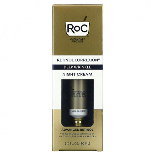 RoC, Retinol Correxion, ночной крем от глубоких морщин, 30 мл (1 жидк. Унция)