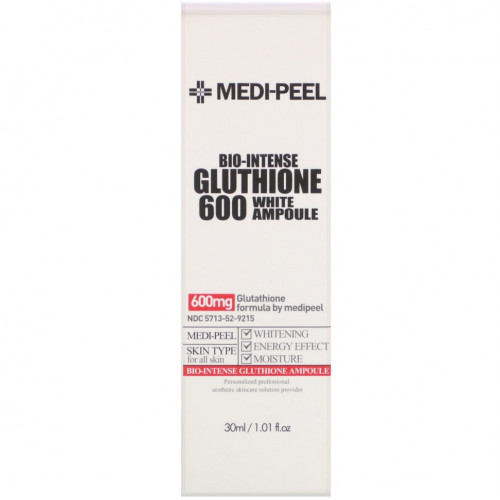 Medi-Peel, Bio-Intense Gluthione, белая ампула 600, 30 мл (1,01 жидк.унции)