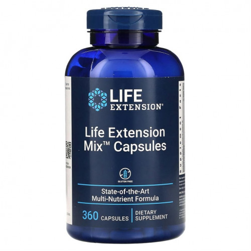 Life Extension, Mix, комплексная добавка в капсулах, 360 капсул