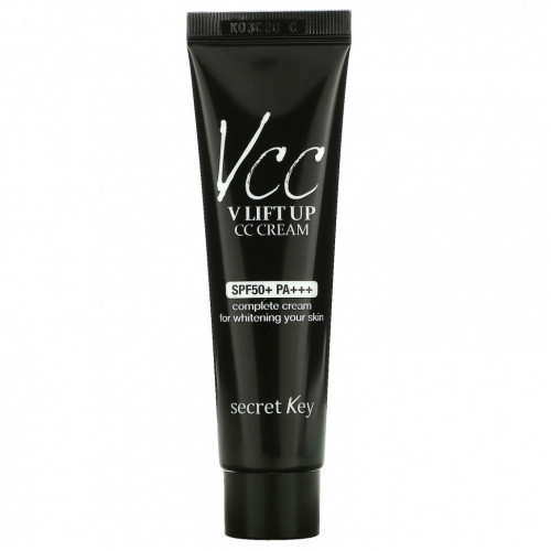 Secret Key, VCC, V Lift Up, CC-крем с эффектом лифтинга, SPF 50+ PA+++, 30 мл (1,01 жидк. унции)