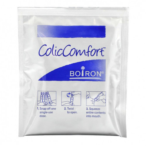 Boiron, ColicComfort, средство от газов и колик, от 1 месяца, 30 доз, по 1 мл (0,34 жидк. унции)