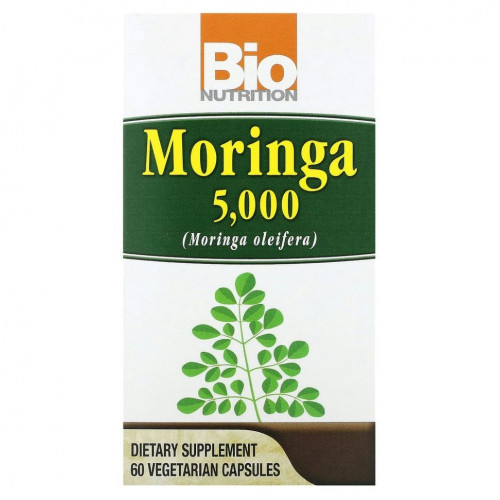 Bio Nutrition, Moringa Super Food, 500 мг, 60 растительных капсул