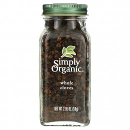 Simply Organic, Целая гвоздика, 2,05 унции (58 г)