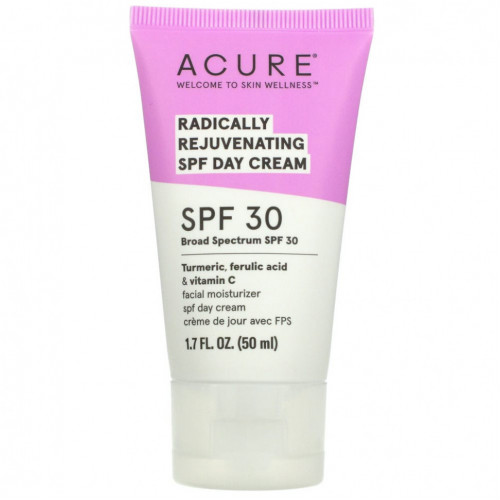 Acure, Radically Rejuvenating, дневной крем, SPF 30, 50 мл (1,7 жидк. унции)