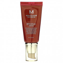 Missha, Perfect Cover BB Cream, BB-крем, SPF 42 PA+++, оттенок 13 насыщенный бежевый, 50 мл