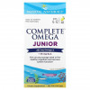 Nordic Naturals, Complete Omega Junior, для детей от 6 до 12 лет, лимон, 180 мини-капсул