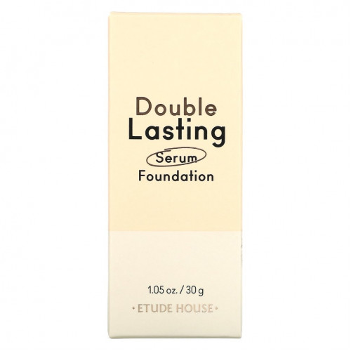 Etude, Double Lasting Serum Foundation, SPF 25 PA ++, Rosy Pure P02, 1,05 унции (30 г)