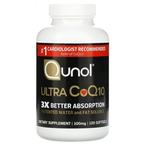 Qunol, Ultra CoQ10, 100 ml, 120 Softgels