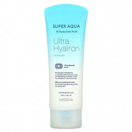 Missha, Super Aqua, Ultra Hyalron, гель-пилинг с гиалуроновой кислотой, 100 мл (3,38 жидк. унций)